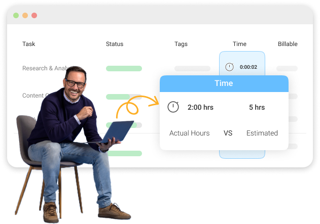 Built-In Time Tracking