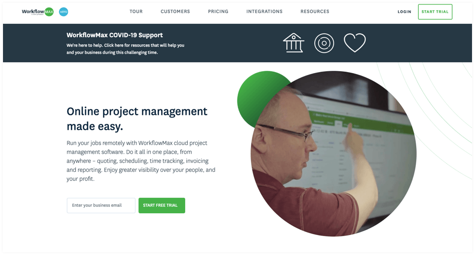 WorkFlowMax-marketing project management software