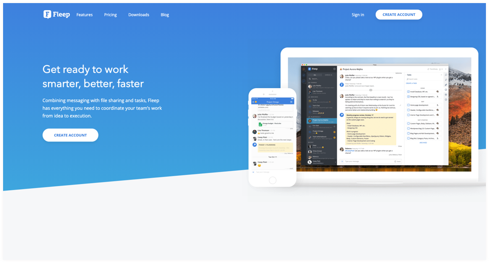 Fleep- cloud-based collaboration software