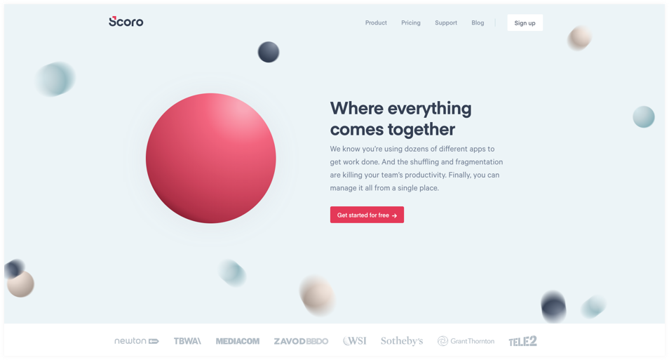 Scoro- collaboration tool