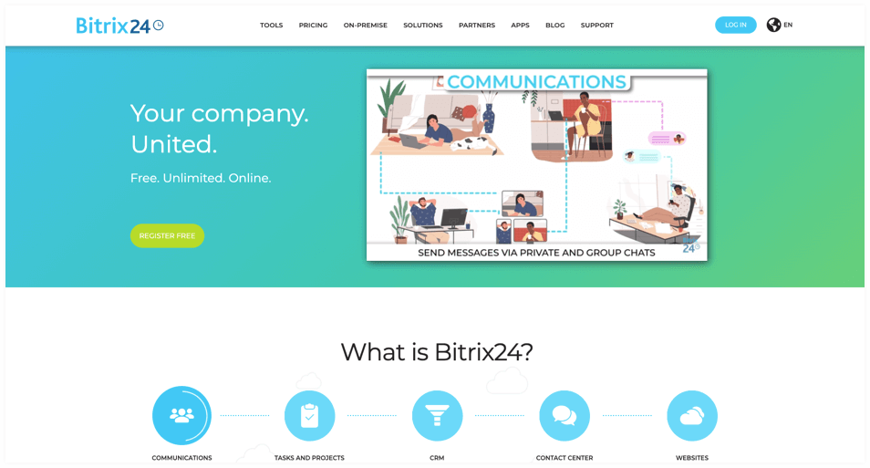Bitrix24 best task management software