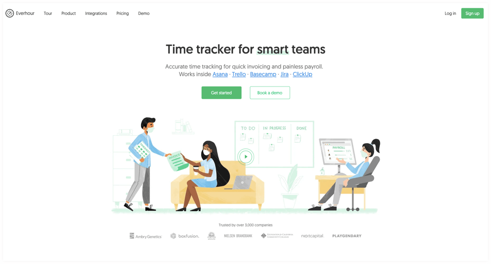 Everhour-task management software