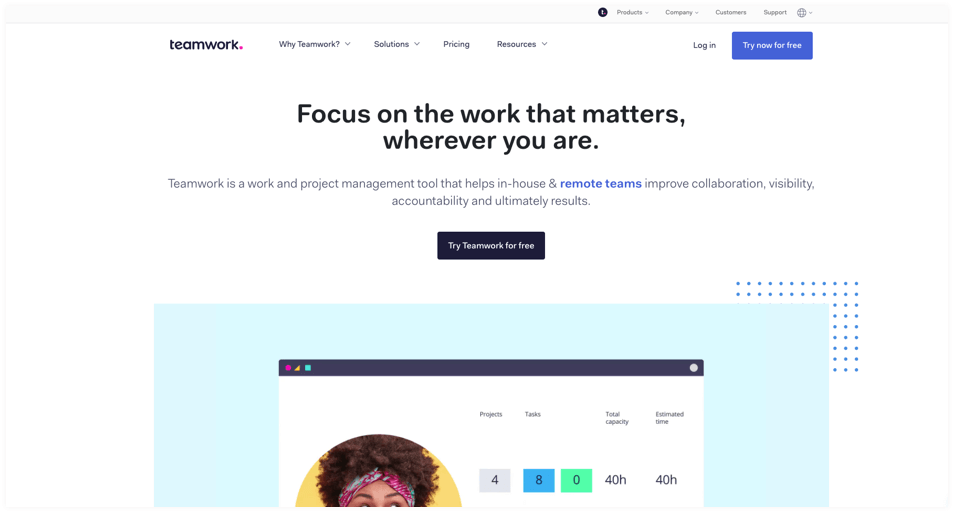 Teamwork-task management tool
