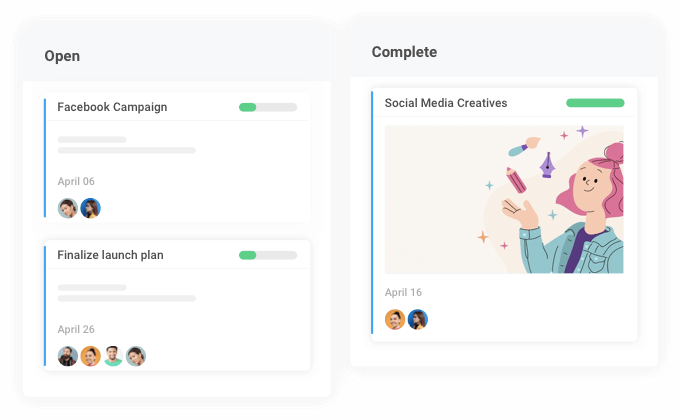 Manage Marketing Campaigns with project management tool