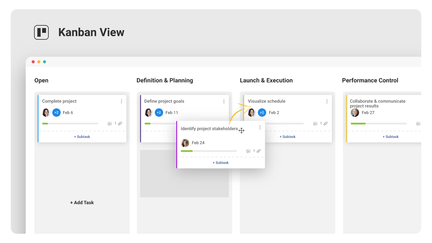 Free project schedule template proprofs