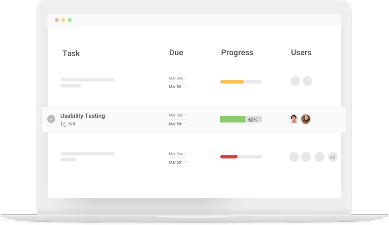 ProProfs simple project plan template eases setting deadline and resource allocation